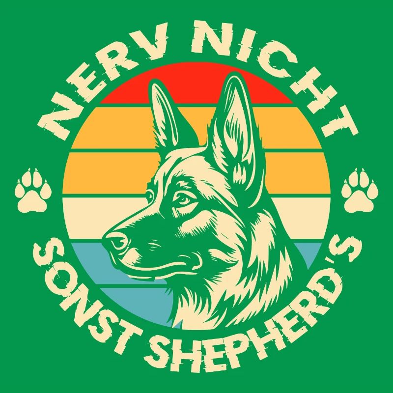 Schäferhund Geschenke Hund Herrchen Gassi