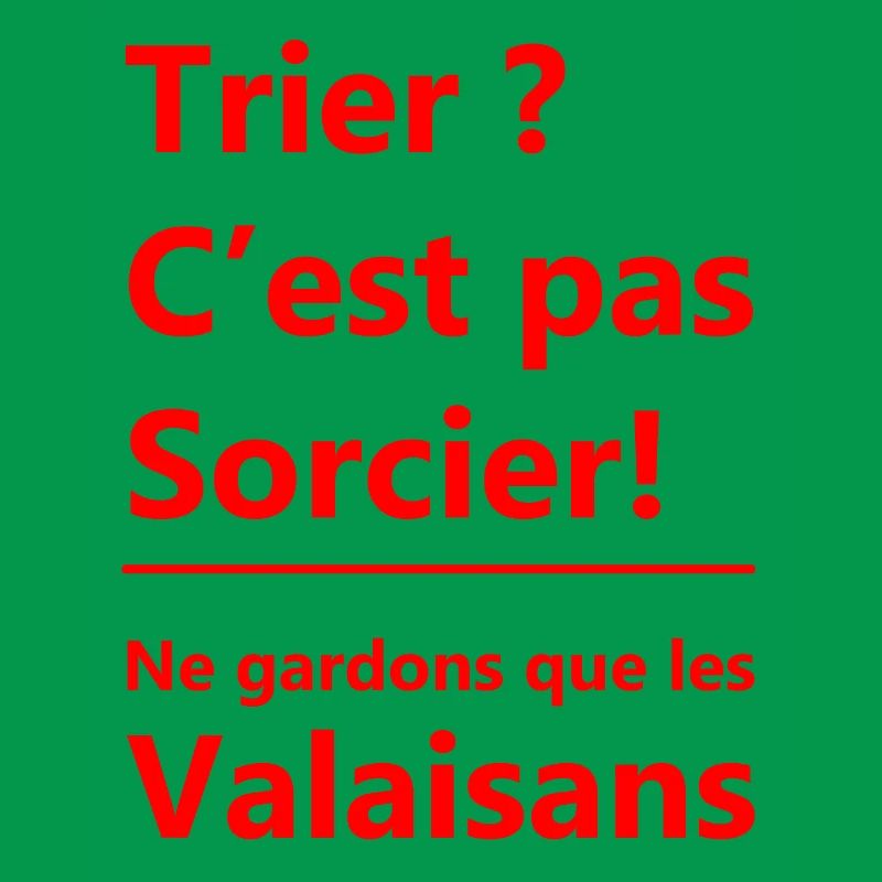 Sorting is not rocket science! Let's keep only the Valai