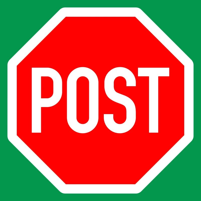 stop oder post?