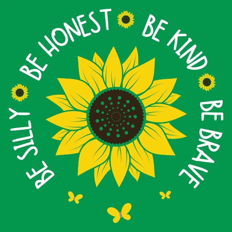 Sei albern, sei ehrlich, sei freundlich, sei mutig