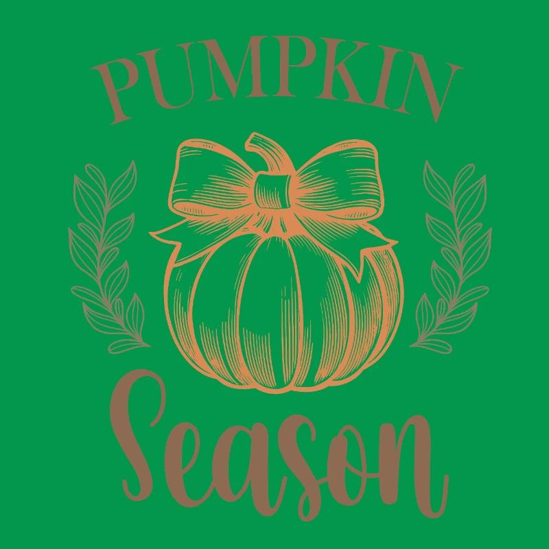 Conception de script de saison de citrouille pour les vacances