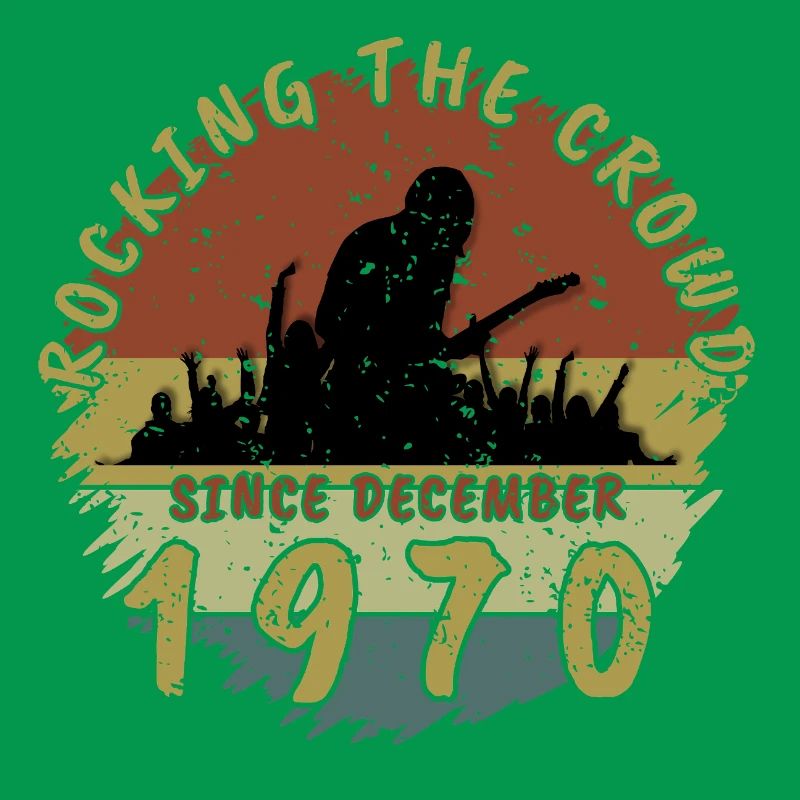 55. Geburtstag Rocking the crowd GIT 12/1970