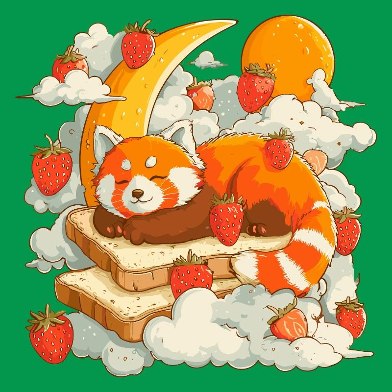 Moon Breakfast Fox