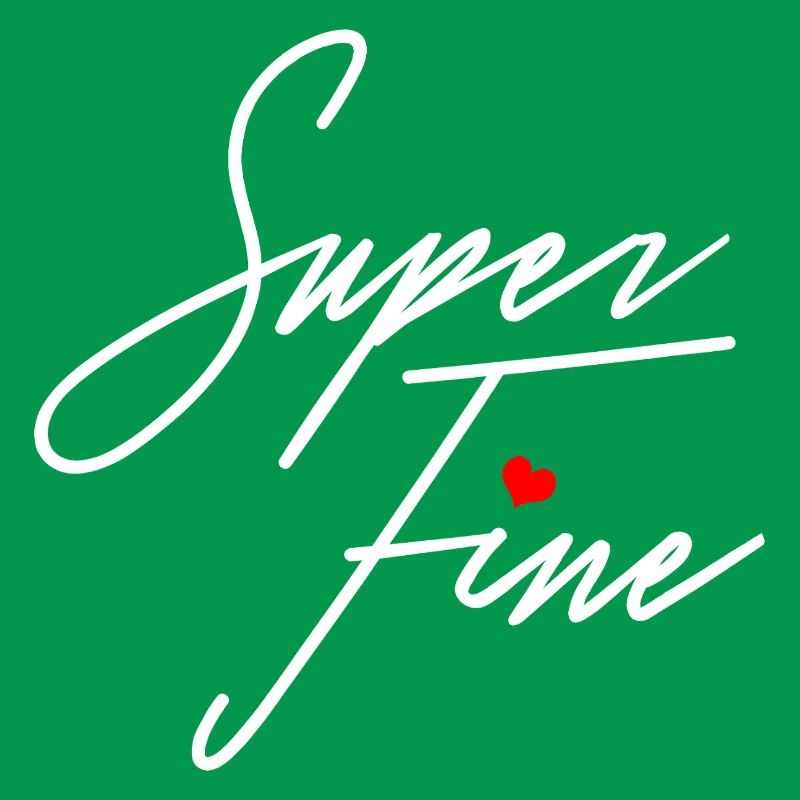 Super feines Mädchen oder Mutter selbstbewusste Frauen Empowerment