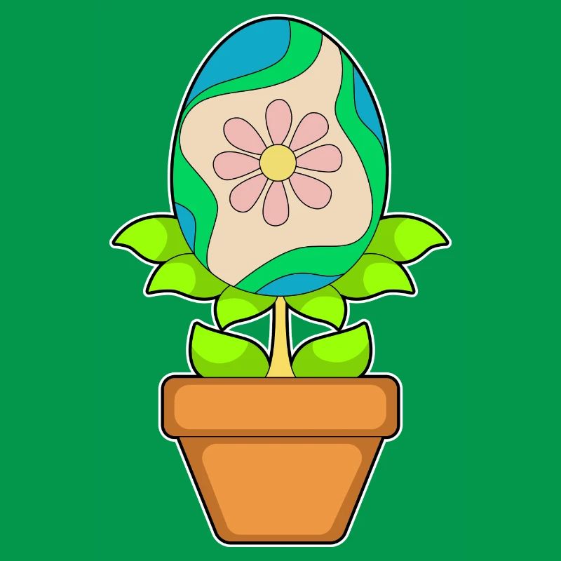 Flower Easter Easter Egg
