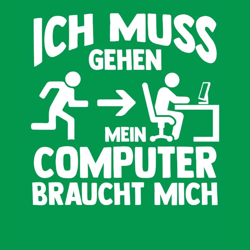 Computer Gamer Zocker Programmierer Administrator