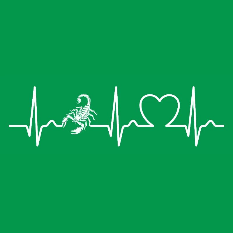 Scorpion - Dard empoisonné - Pouls - Courbe cardiaque - ECG