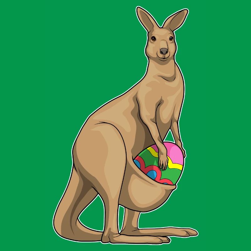 Kangaroo Easter Easter Egg