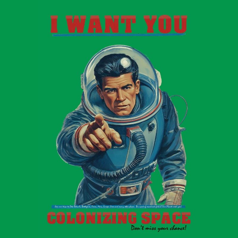 Colonisation spatiale rétro des astronautes