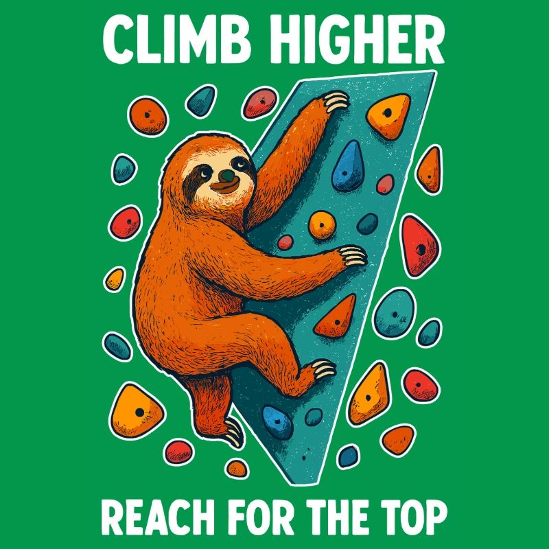 Bouldering Sloth Climbing Boulder Climber