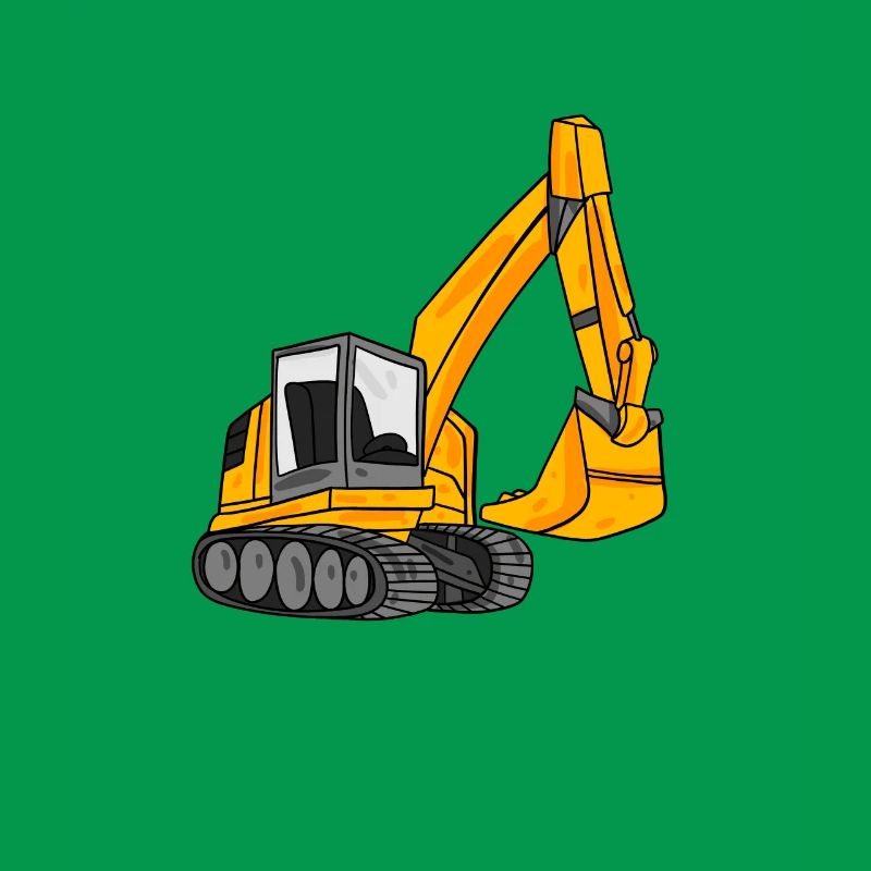 Bagger Baggerfahrer Geschenk