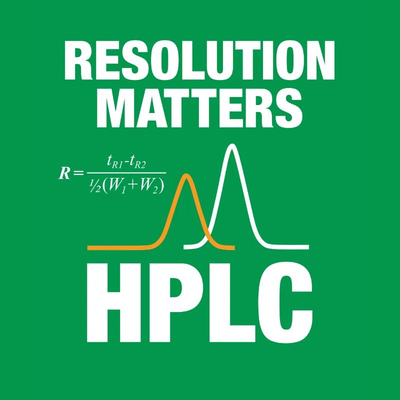 HPLC Peak Resolution Performance Chromatography