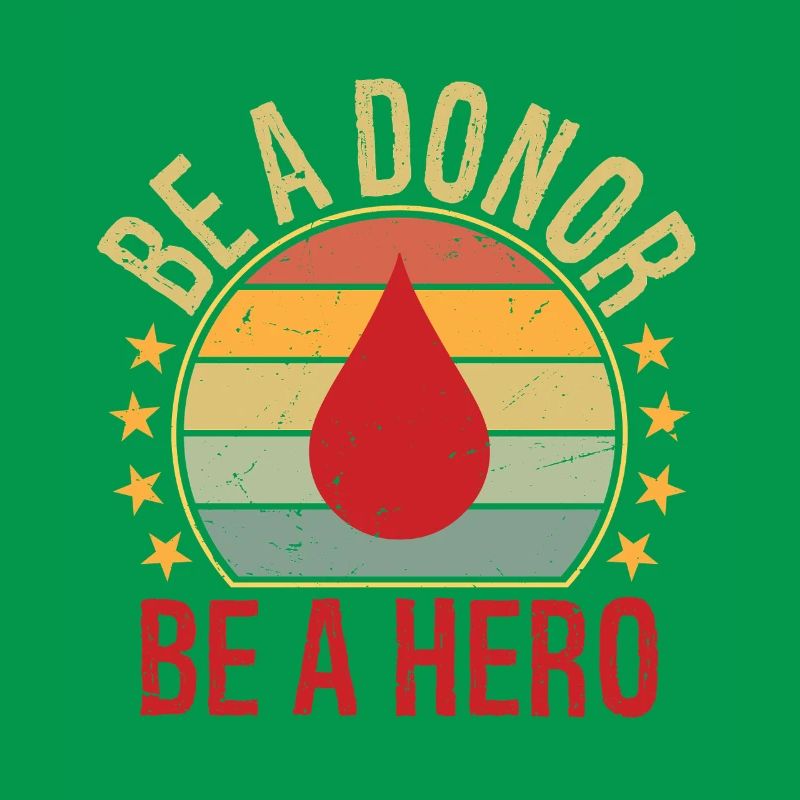 Sei ein Spender Sei ein Held