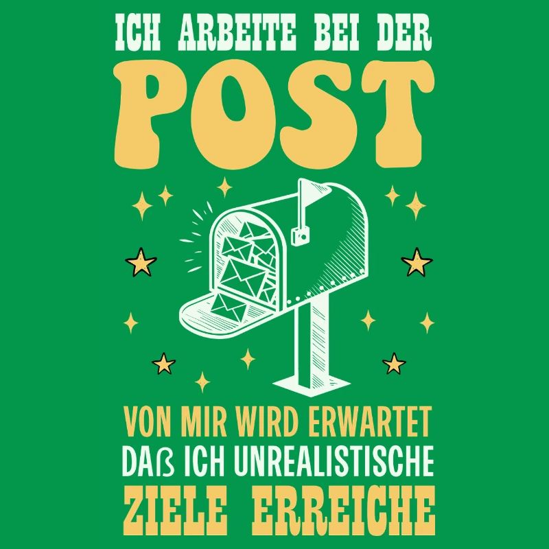 Postboten ICH ARBEITE BEI DER POST VON MIR WIRD