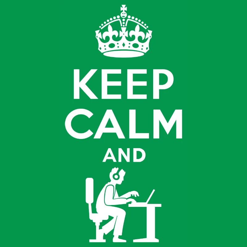 Keep Calm - Nerd - Programmieren - Gamen