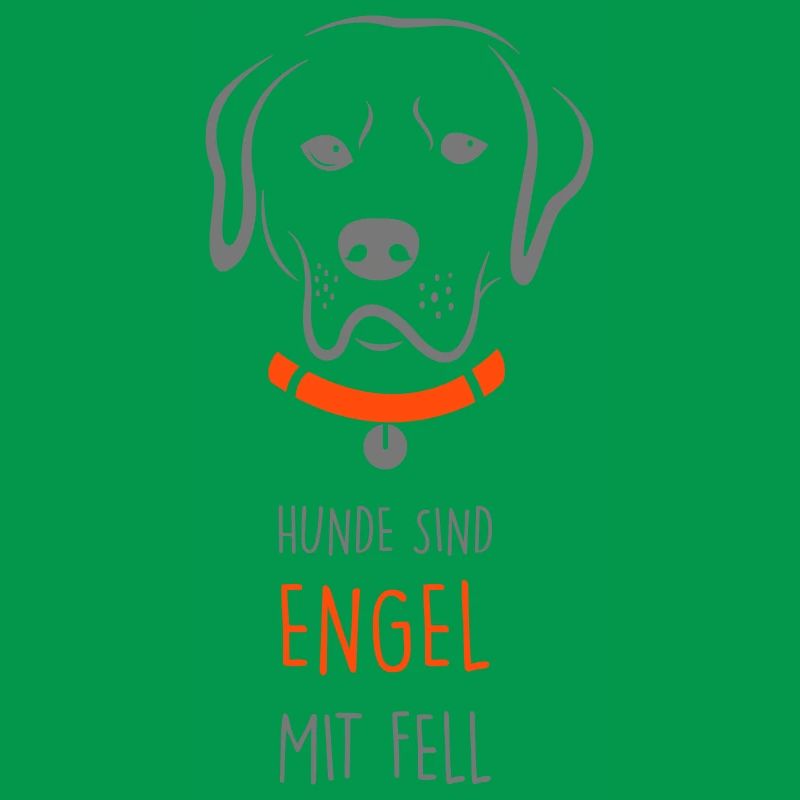 Hunde sind Engel mit Fell