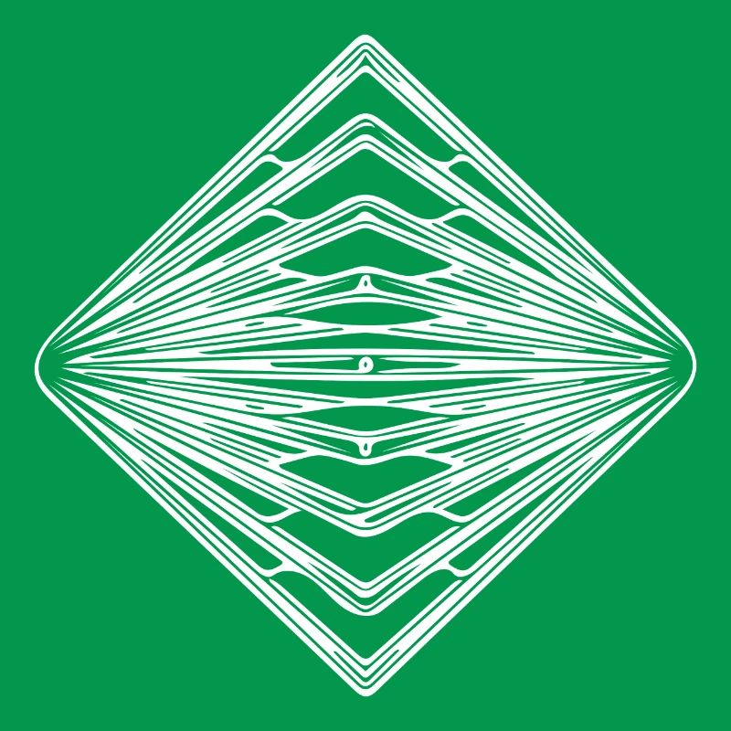 Geometric Vintage Triangle Pattern