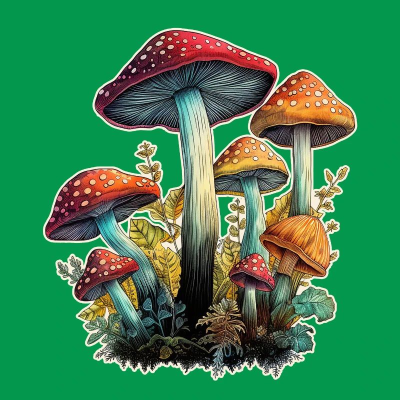 Mushrooms Toadstools
