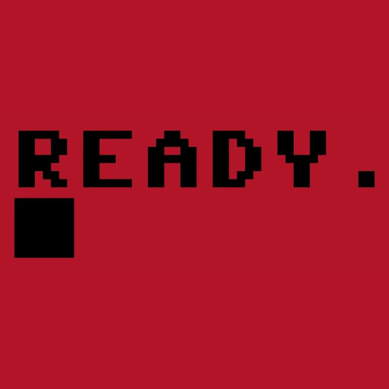 C64 Ready Nerd Computer Retro Gift Idea