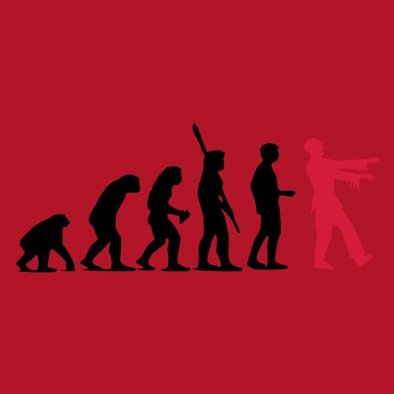 Zombie Evolution (zweifarbig)