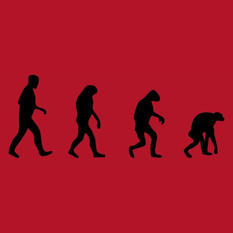 evolution backwards back to the roots