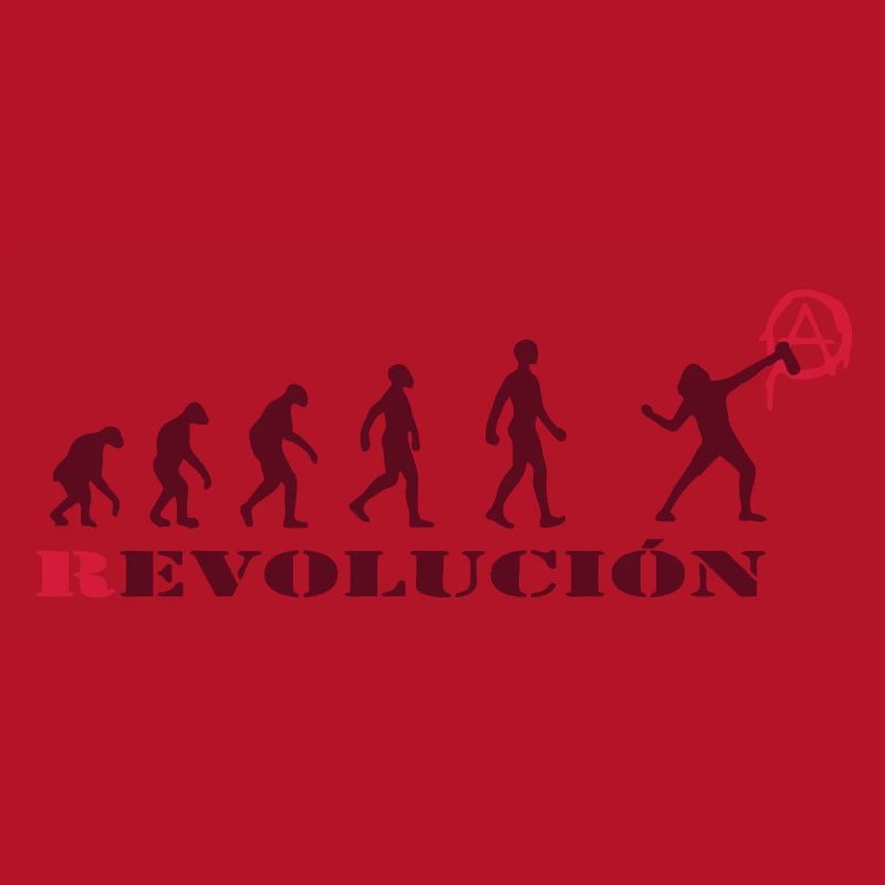 r-evolution, evolution, revolution, street art,