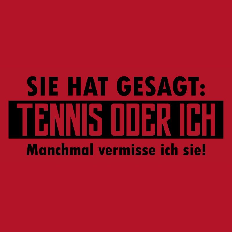 tennis oder ich