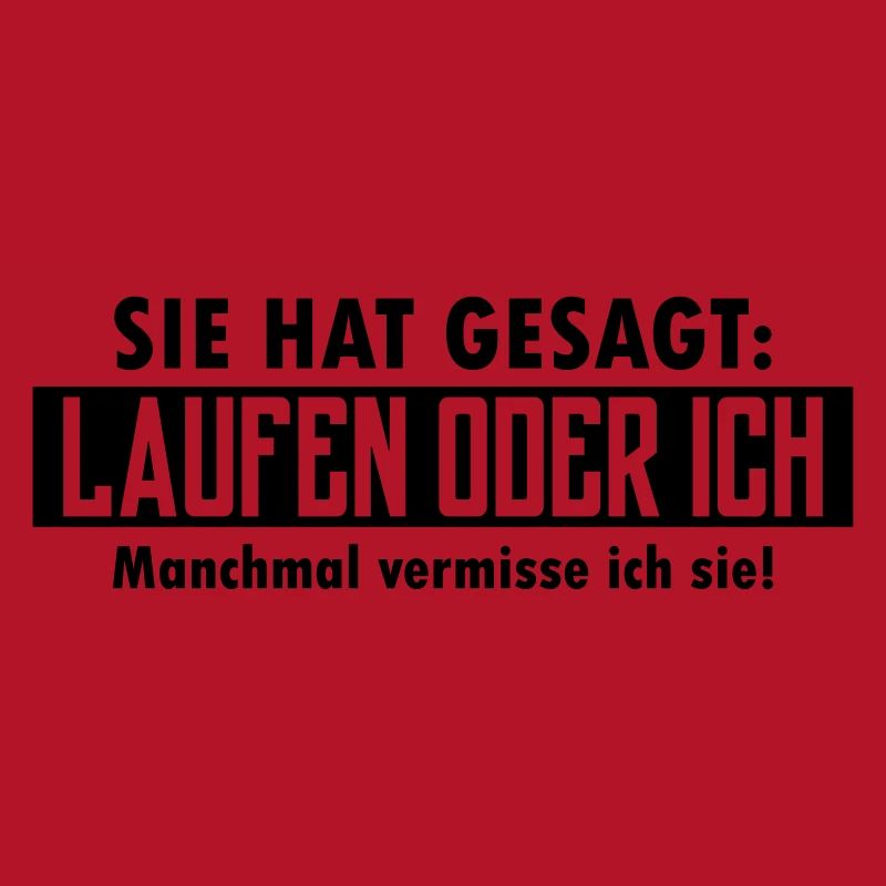 laufen oder ich
