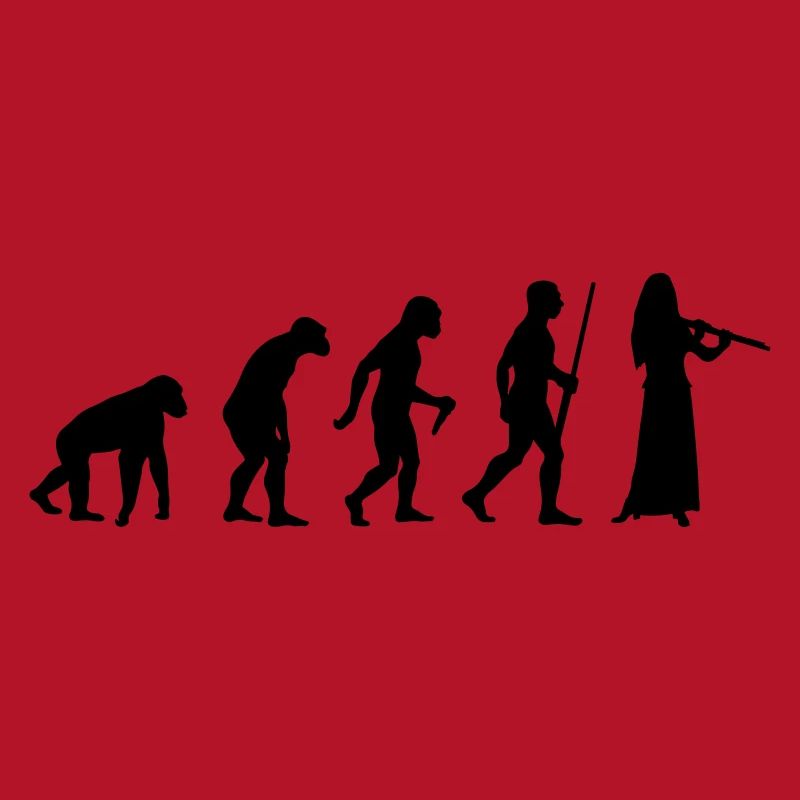 Évolution de la flûte féminine