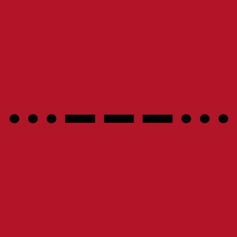Morse code SOS
