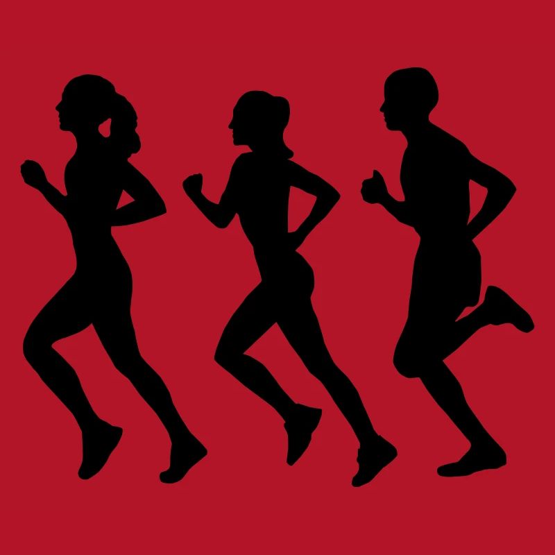 Running Group (Silhouette)