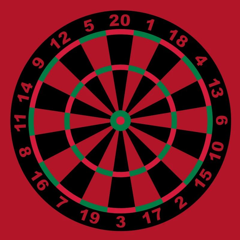 Cible de fléchettes