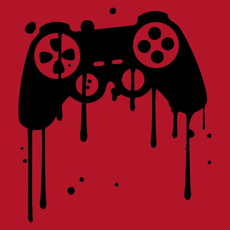 controller graffiti tropfen klex farbe spritzer