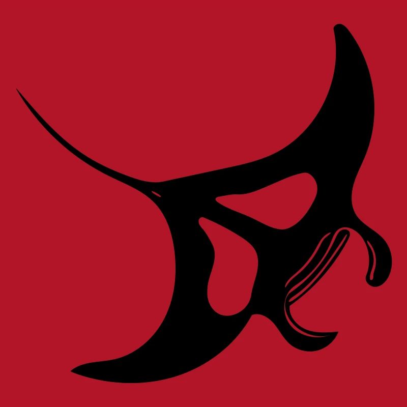 Manta Rochen Vector