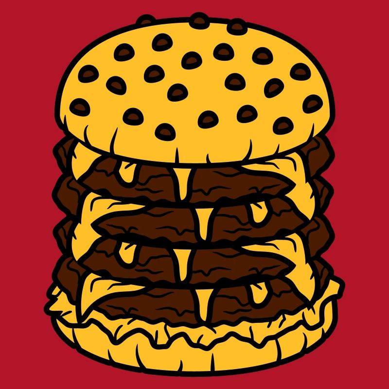 conception haute multiple hamburger cool hamburger