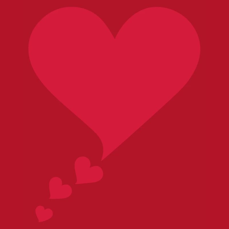 Text bubble hearts, comic bubble, speech bubble,