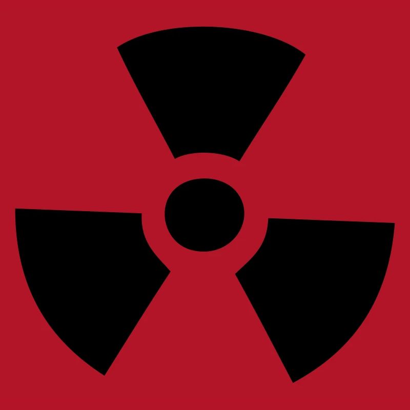 nuclear radioactive atomic symbol