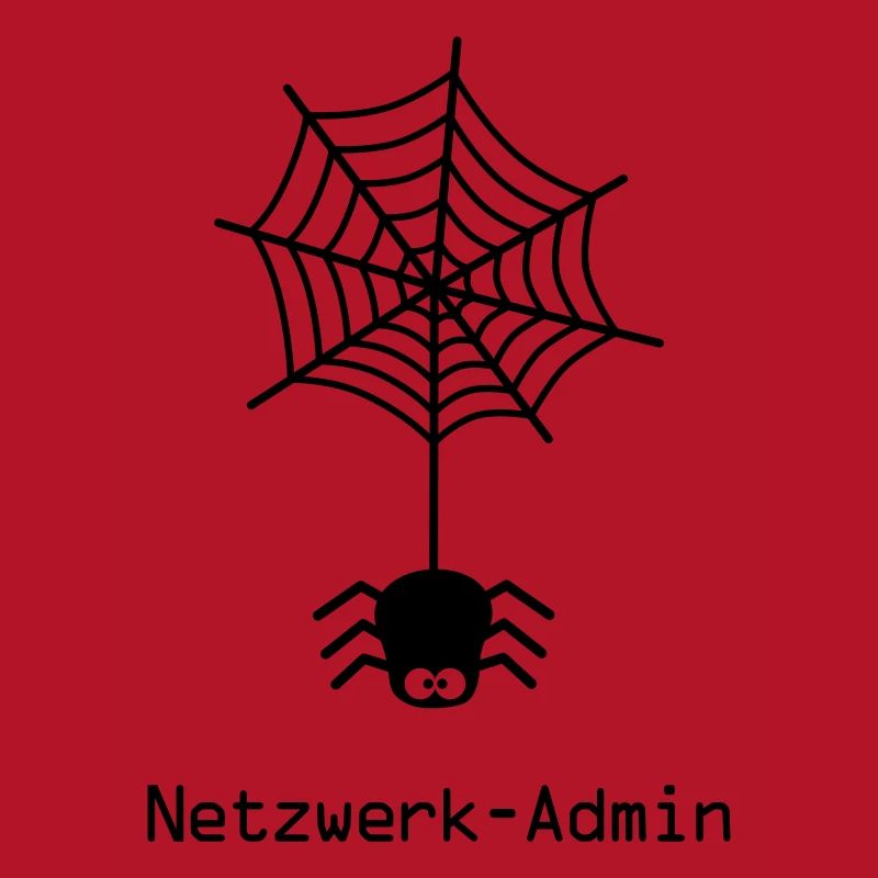 Spider Web Network Nerd Admin Administrator