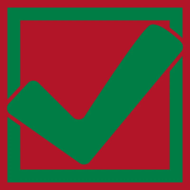 Rectangular hook logo