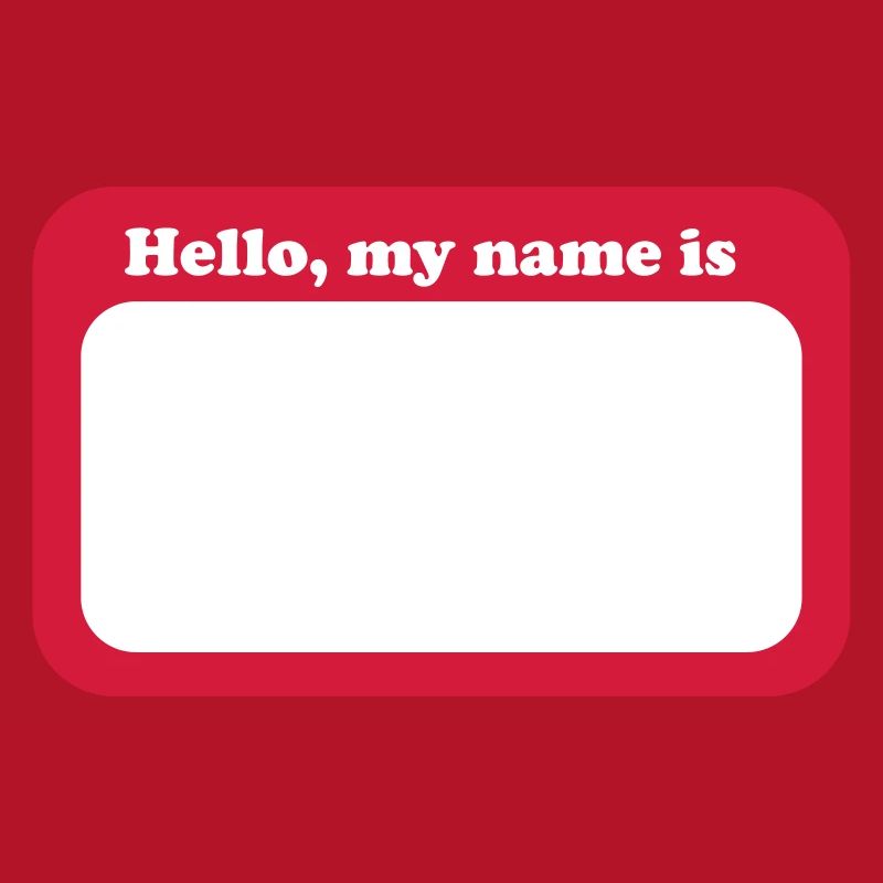HelloMyNameTag