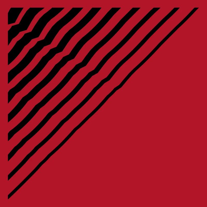 Triangular shape lines Many lines pattern