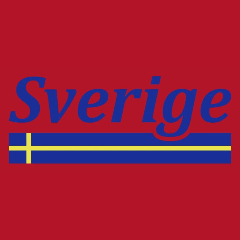 Suède Drapeau Sverige