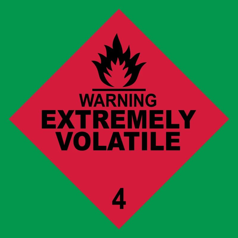 warning extremely volatile square II 2c