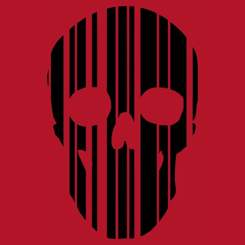 Barcode Schädel