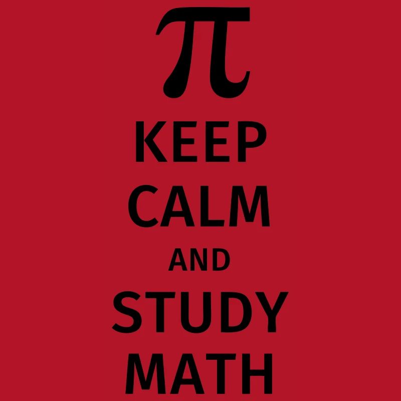 keep calm and study math