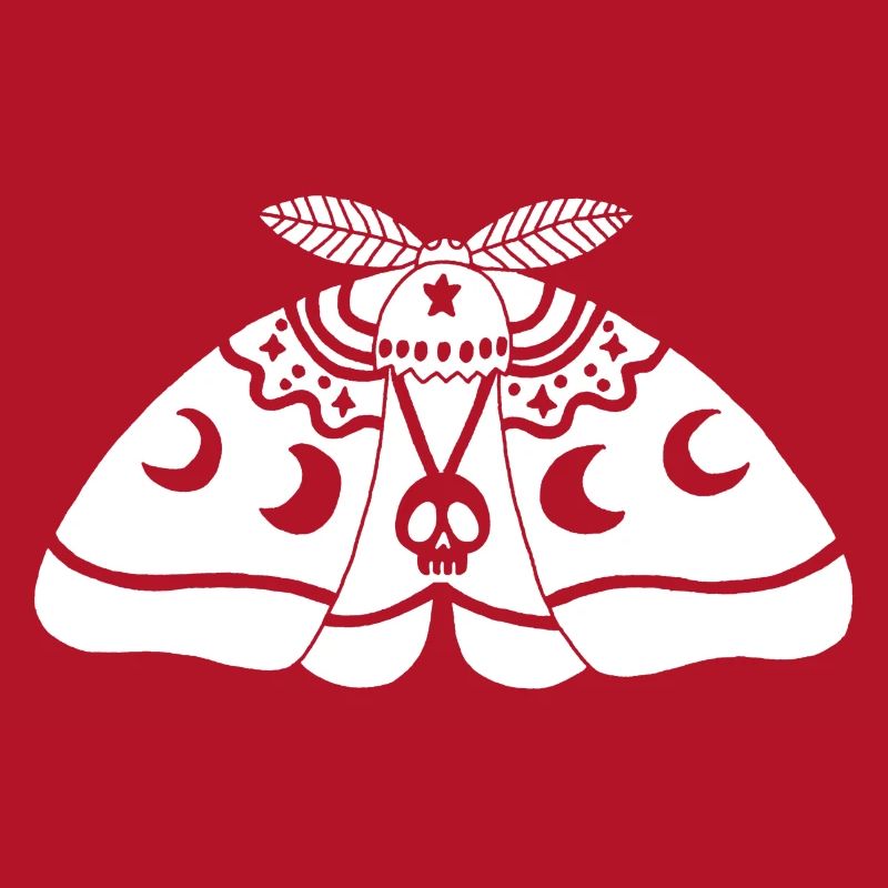 White moth