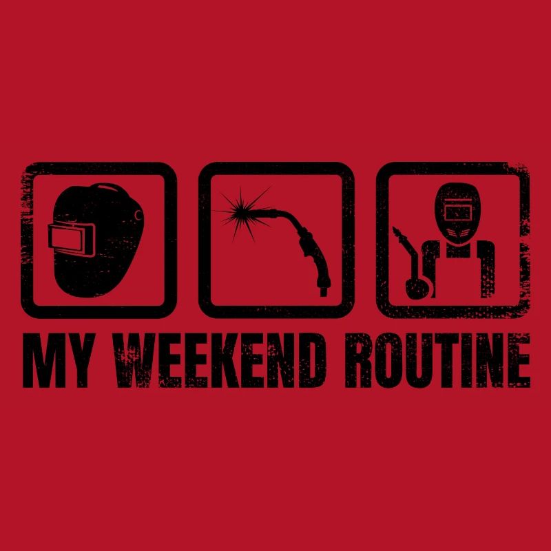 My weekend routine