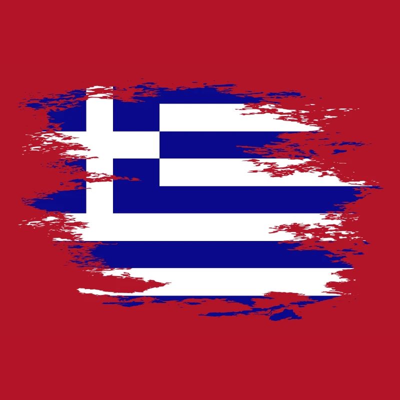 Drapeau de la Grèce utilisé design