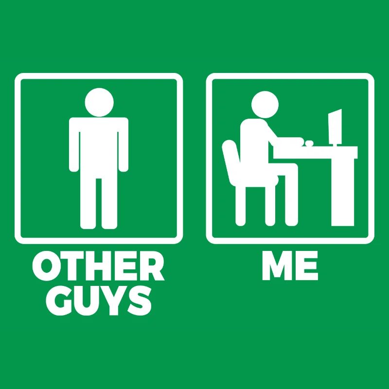 Software Engineer Stick Figures