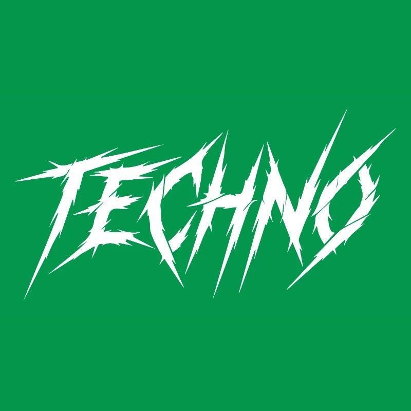 Sharp Techno Typeface